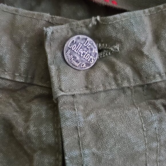 Dr. Collectors x Free People P42 Painter Pants Sz M Army Green NWOT $425 - Picture 10 of 11